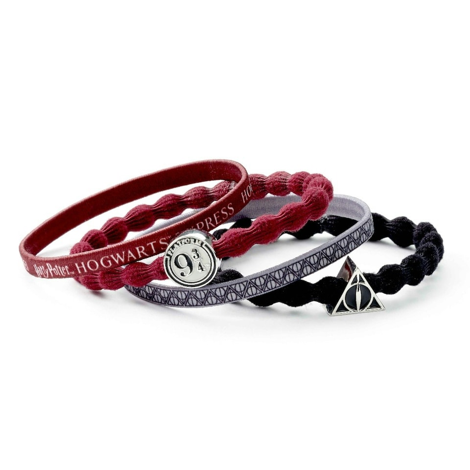 image 1 of Harry Potter Womens/Ladies Hairband Set (Pack of 4) - Multicoloured - One Size Multi