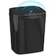 image 1 of HOMCOM 15L Sensor Bin, Automatic Touchless Kitchen Bin with Dual-Mode Opening, Easy Clean, Battery Operated for Home Office, Bedroom, Bathroom, Black | Black | Black