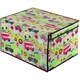 image 4 of The Magic Toy Shop Road Works Design Foldable Toy Storage Box 50x30x40cm