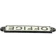 image 3 of Office Cast Iron Sign Plaque Door Wall Fence Post Cafe Shop Pub Hotel Bar Work