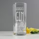 image 5 of Personalised Gin & Tonic Hi Ball Glass | Clear | 1