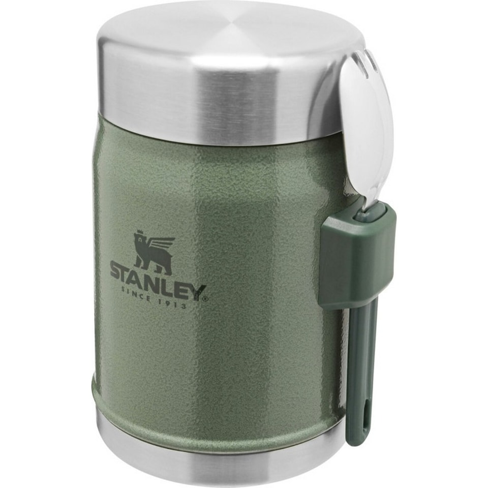 image 1 of Stanley Legendary Food Jar & Spork - Forest Green - 13.9cm x 9.7cm x 8.9cm