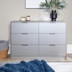 image 3 of Phoenix Chest Of 5 Drawers Bedroom Furniture Clothing Storage Organiser Unit | Grey