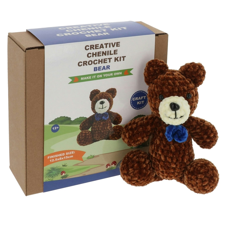Joe Davies Crochet Kit Bear