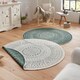 image 4 of The Rugs Porto Reversible Indoor Outdoor Rug Flatweave Polypropylene Design