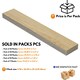 image 3 of Self Adhesive Floor Planks | 5.9x35.9in (91.4x15.2cm) Each | Peel & Stick Vinyl Flooring | Beige Wood Effect | Easy DIY | Stick On Tile Planks Brown | 5 sqm