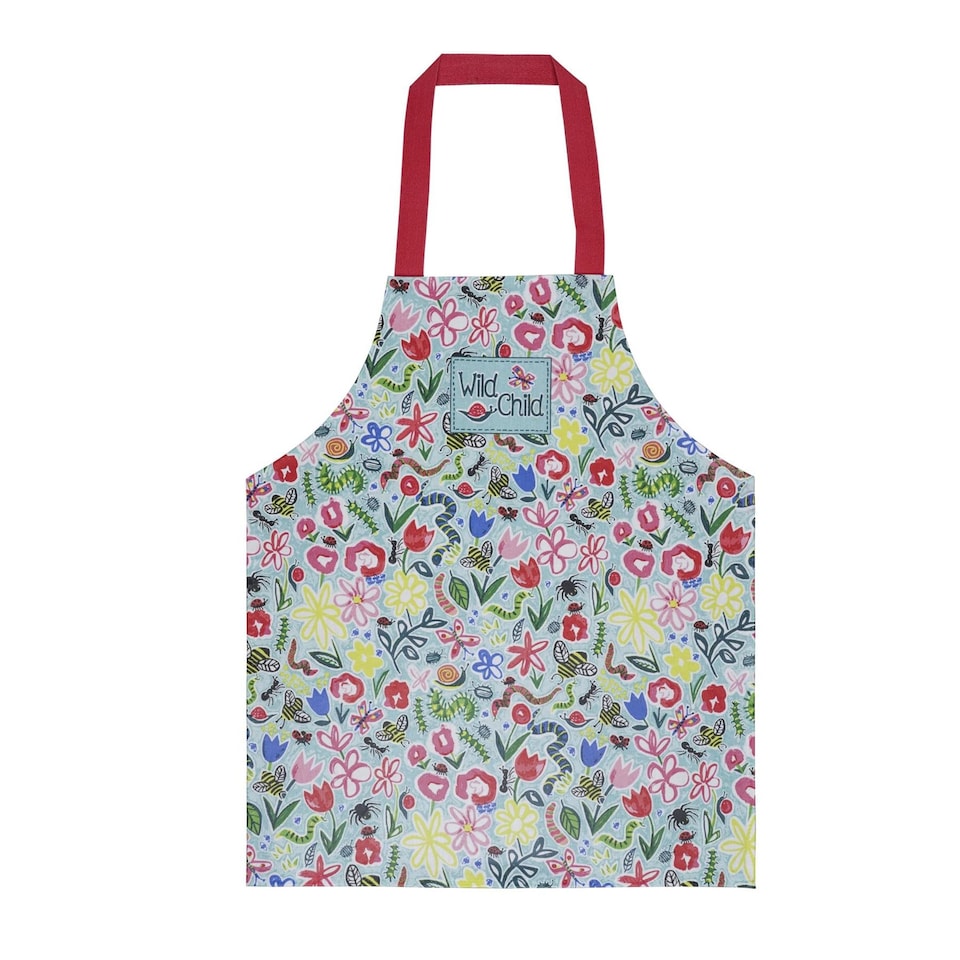 image 1 of Ulster Weavers Born to be Wild Apron - PVC - Kids  Green