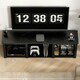 image 9 of HOMCOM 160cm TV Unit w/ LED Lights for 65" TV Modern TV Stand Cabinet Black