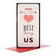 image 3 of One I Love Diamante Valentine's Day Card 'Best Thing'