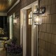 image 2 of Kichler Andover Outdoor 1 Light Wall Lantern Weathered Zinc IP44
