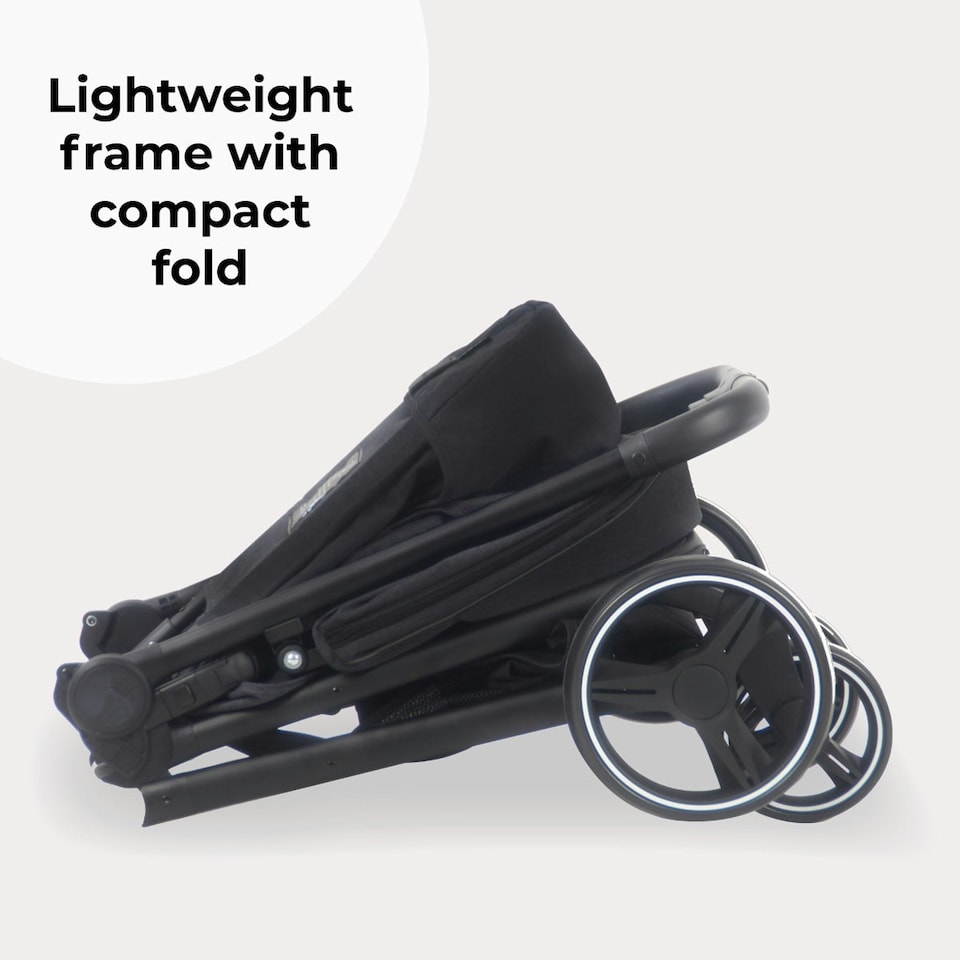 image 1 of MB160 Pushchair - Black Leopard