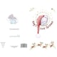 image 3 of Tatty Teddy In Night Cap Design Baby's First Christmas Card