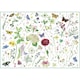 image 2 of Otter House 1000 Piece Jigsaw Puzzle Flowers & Butterflies