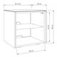 image 7 of Frank Olsen Intel Lamp / Side Table White | white