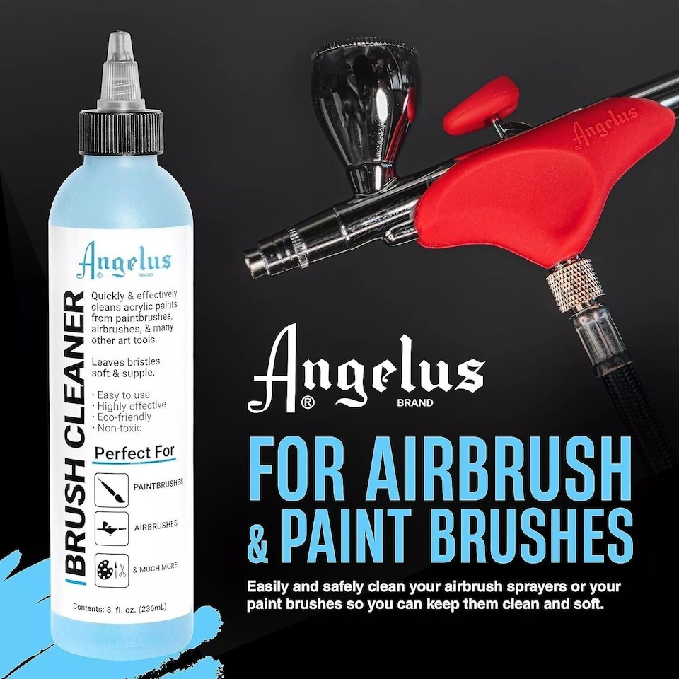 image 1 of Angelus Brush Cleaner - For Removing Dried Acrylic Paint 8oz | Clear