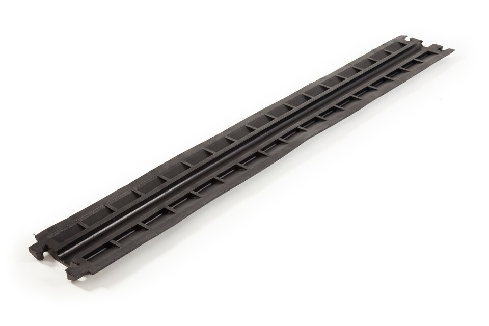 image 1 of The Ramp People Floor Cable Cover - Drop Over Rubber 1500kg Pedestrian Outdoor