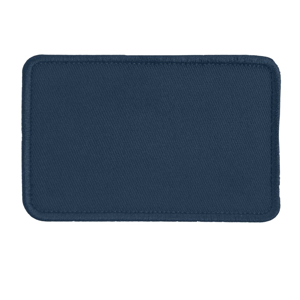 image 1 of Beechfield Removable Cotton Patch | Blue | French Navy | One Size | 1