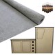 image 1 of 11sqm Smoke Grey Van Lining & Glue With Camper Kitchen Grey