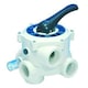 image 5 of Certikin 1½" Black Top Mount Multiport (Suitable For Top Mount Atika-T & Tagelus Filters & Hbm Filter Kit) (MPV15/TA)