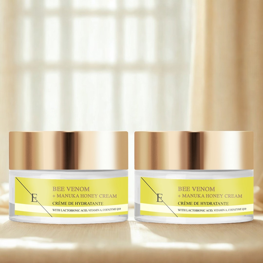 2X Erth Skin London Bee Venom + Manuka Honey Cream 50ml - Tesco