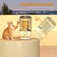 image 7 of Outsunny 2000W Patio Electric Heater with 10-20㎡ Coverage, Separation Coil, Freestanding Outdoor Infrared Heater with Tip-Over Protection, Overheat Protection, Handle for Indoor and Outdoor Use, White