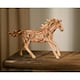 image 2 of Naturecraft Resin Driftwood Collection Running Horse Figurine Brown