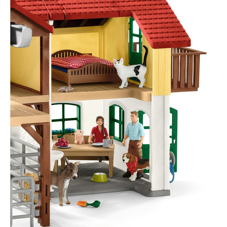 Schleich Farm World Large Farm House Toy Playset
