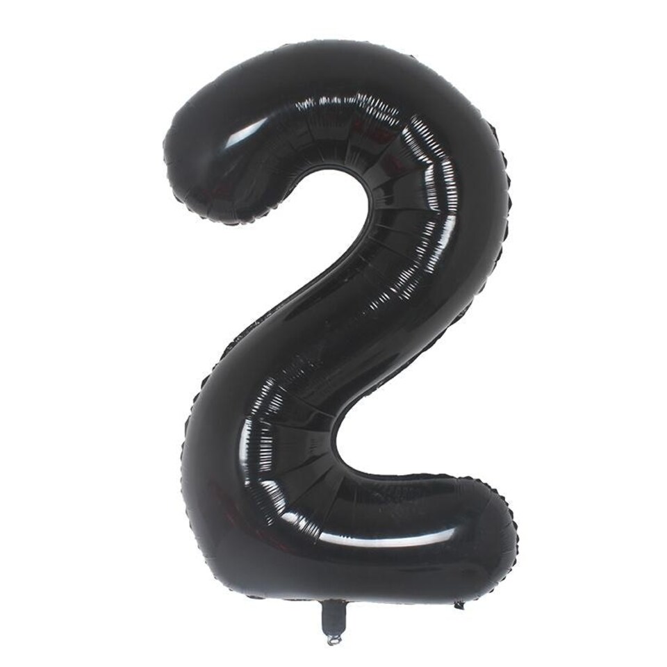 Realmax 2 Foil Balloon - Black - One Size