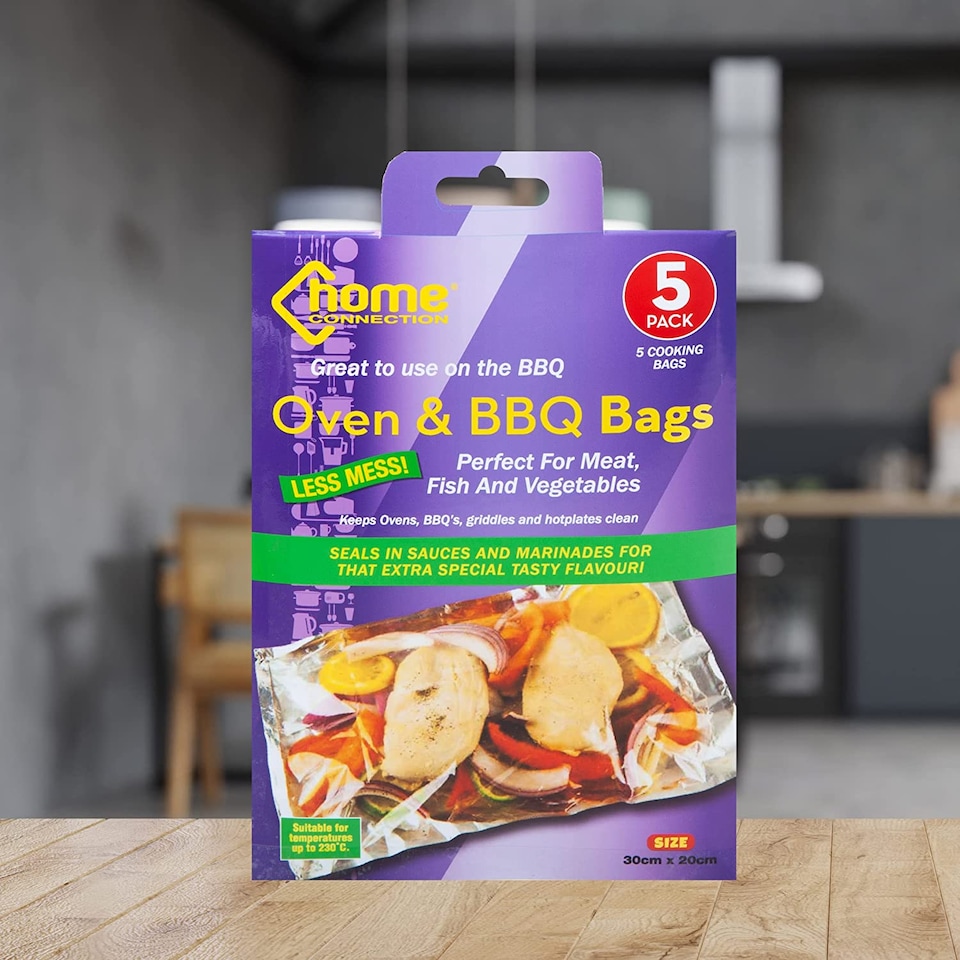 image 1 of VFM e-Store Home Connection Oven & BBQ Bags 30cm x 20cm - 5 Pack