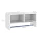 image 3 of HOMCOM Wall Mounted Storage Hat Rack Hanging Coat Organizer Hanger Home White