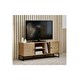 image 1 of Natural Stylish Rattan TV Unit Brown