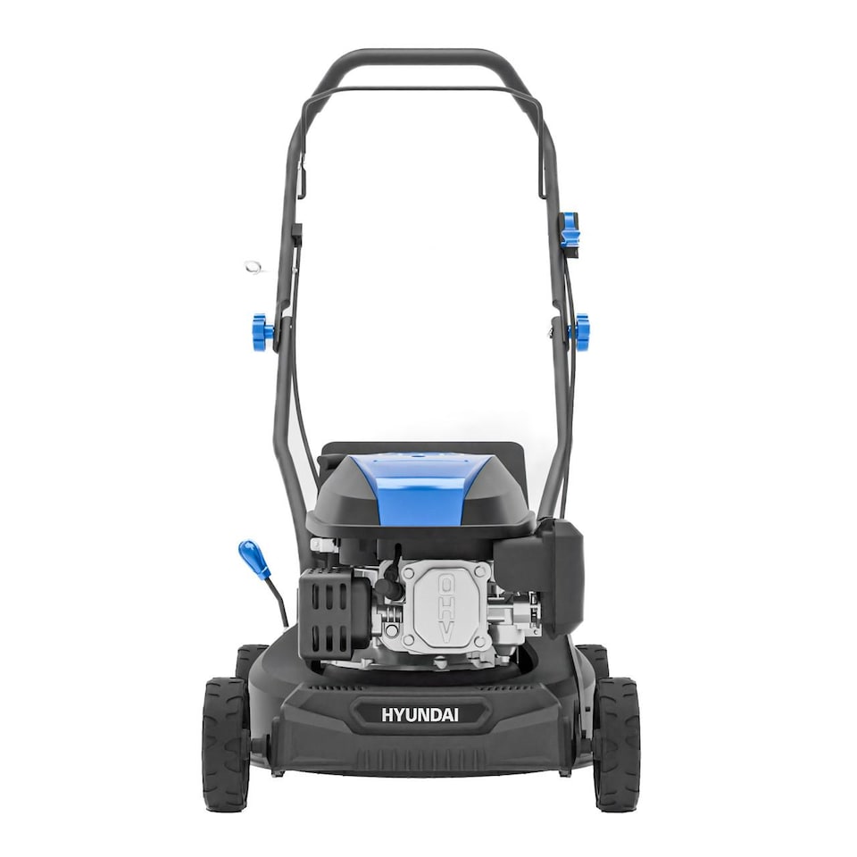 image 1 of Hyundai 16 Inch 40cm Petrol Lawnmower, Hand Push, 139cc Engine HYM16130PX