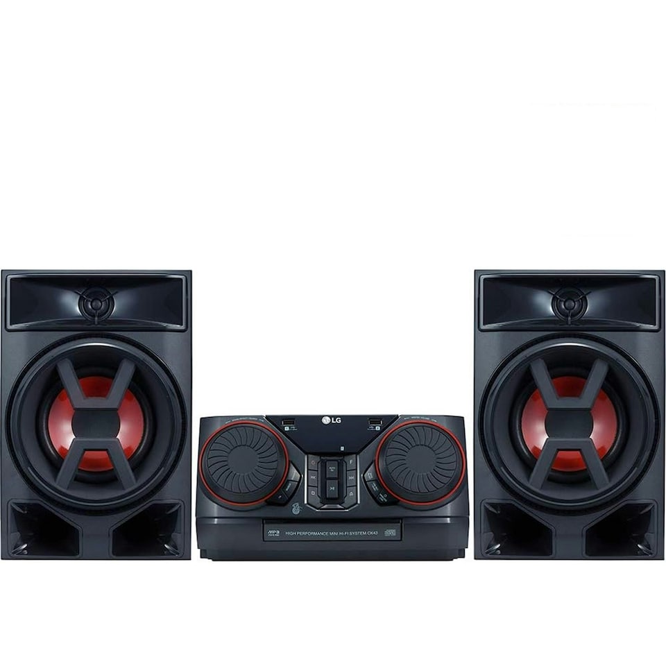 image 1 of LG CK43N Black Mini Hi-Fi System 300 Watt