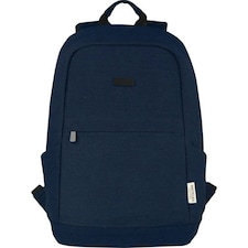 Joey Canvas Anti-Theft 18L Laptop Backpack - Navy - One Size