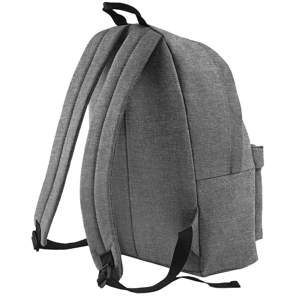 image 1 of Bagbase Original Plain Backpack - Grey Marl - One Size
