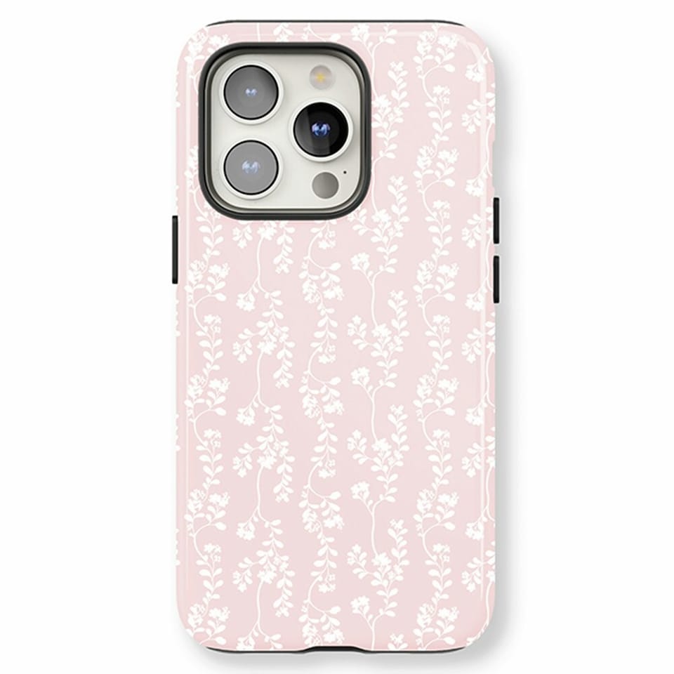 image 1 of Elegant Floral Phone Case | Pink | iPhone 14 Plus
Slim | iPhone 14 Plus
Slim