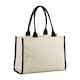 image 1 of Quadra Puerto Tote Bag | Multi | Natural/Black | M | 1