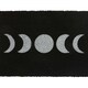 image 3 of Something Different Moon Phases Door Mat - Black/White - One Size