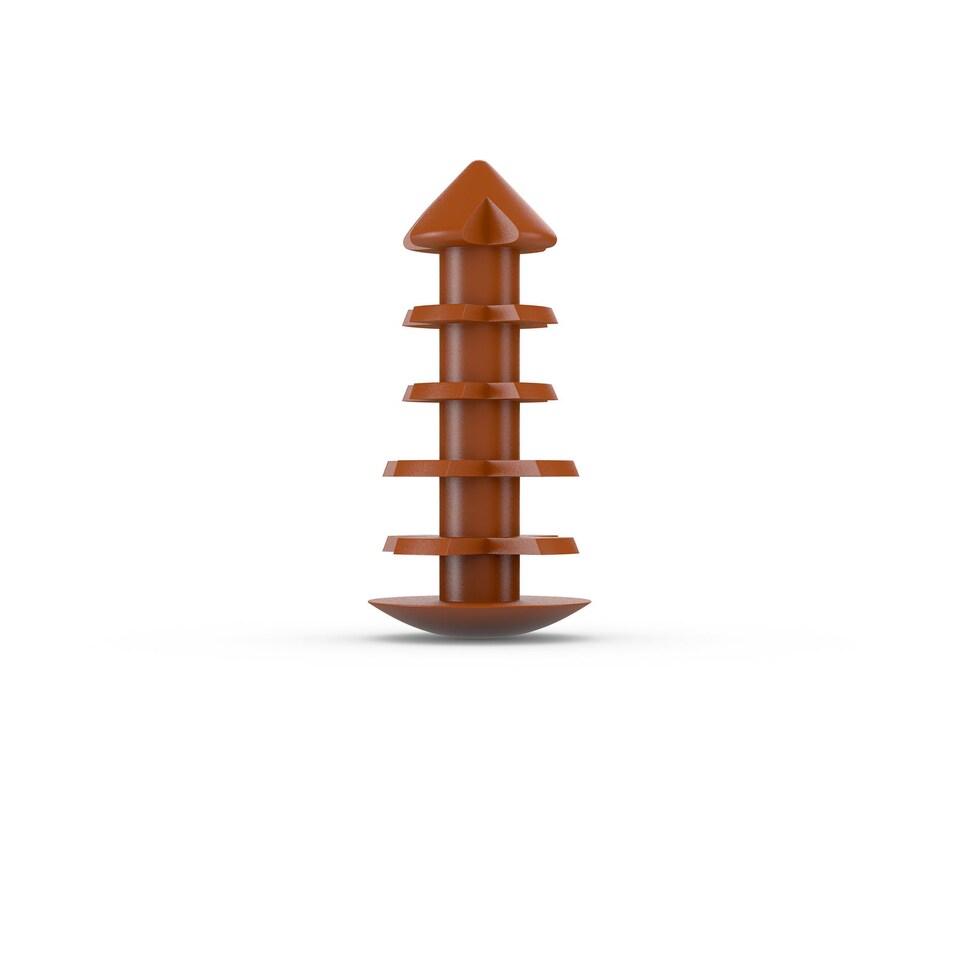 image 1 of Dryzone Damp Proofing DPC Injection Course Wall Plugs x 100 (Brown)