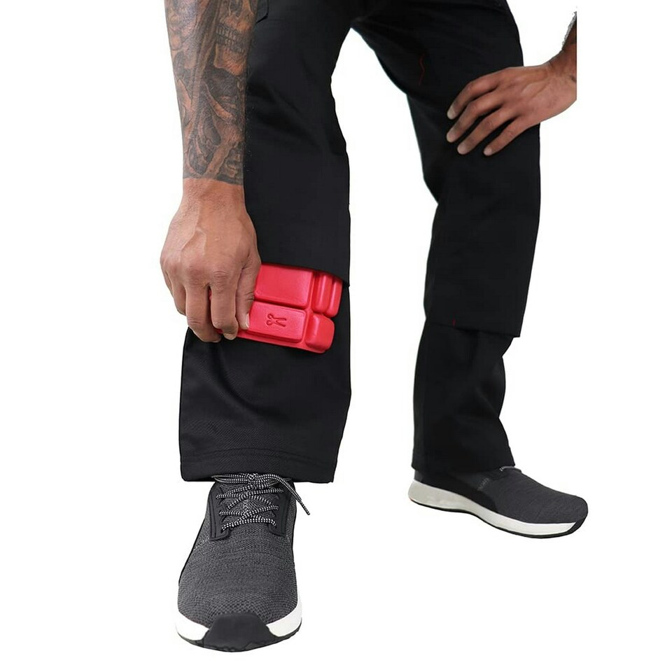 image 1 of Lee Cooper Safety Knee Pads - Red - One Size