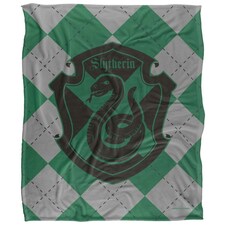 Harry Potter Slytherin Blanket - Multicoloured - One Size