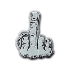 Generic Pin Badge: Finger (Retail Pack) N/A