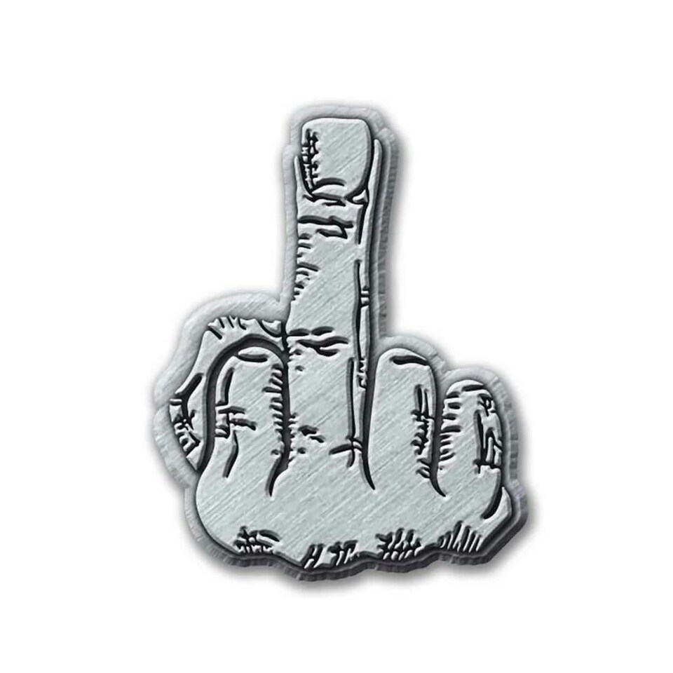 Generic Pin Badge: Finger (Retail Pack) N/A