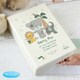 image 1 of Personalised Tiny Tatty Teddy Jungle Animals 6x4 Photo Album Cream