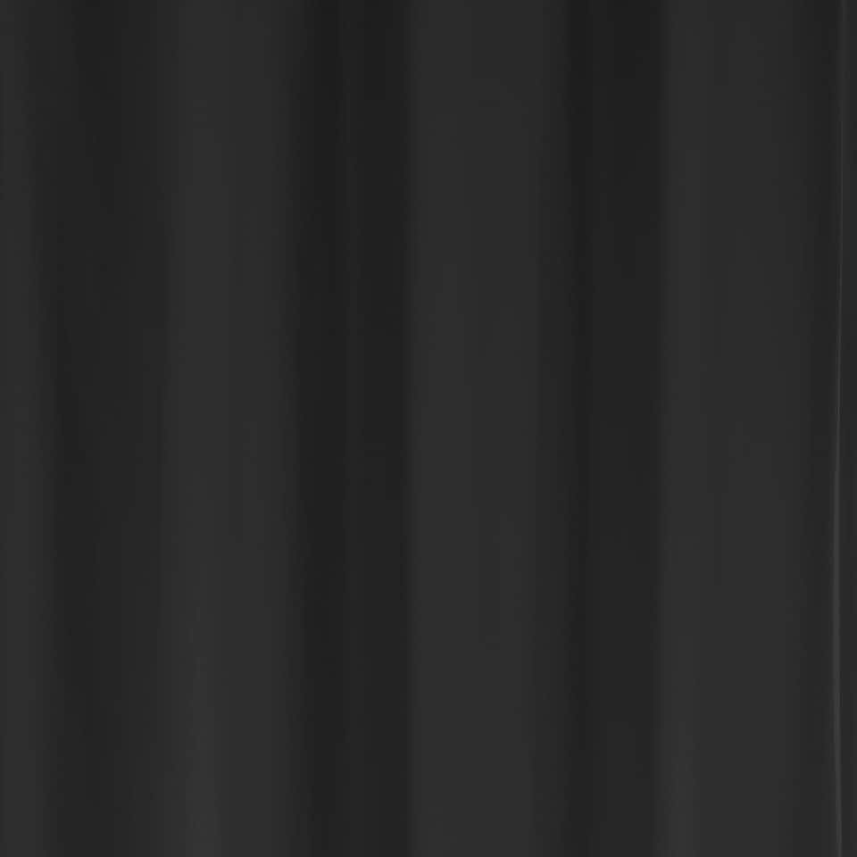 image 1 of Fusion Sorbonne Eyelet Curtains Black