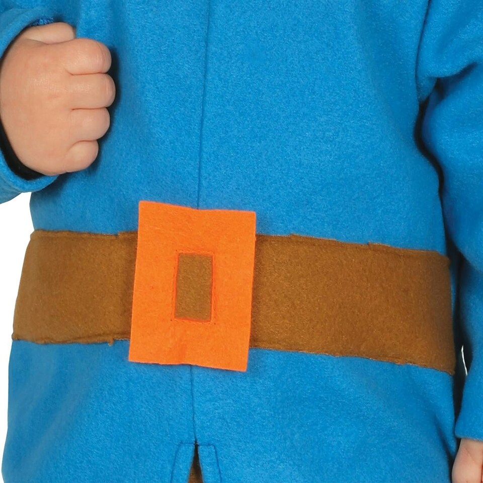 image 1 of Fancy Dress Child Blue Smurf Costume - 18-24 m