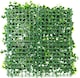 image 2 of Primrose Dark Buxus Artificial Hedge Garden Patio Panels 50cm x 50cm Set of 4