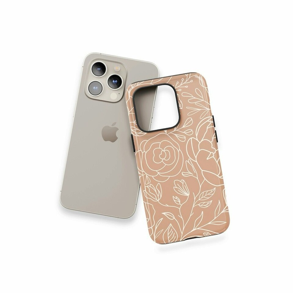image 1 of Linear Floral Phone Case | Multi | iPhone 16e
Slim | iPhone 16e
Slim