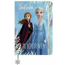 Frozen II Believe In The Journey Disney A5 Notebook - Blue/Purple - One Size