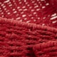 image 5 of Red Paper Rope Tray Set of 3 | Red | Red | Set of 3